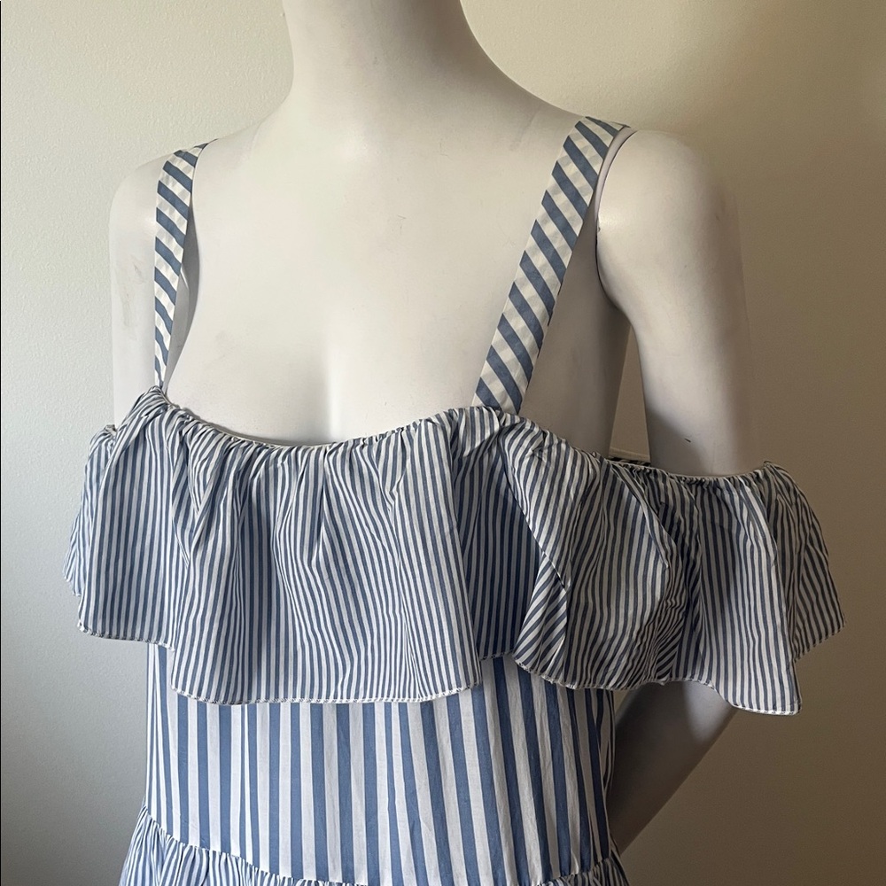 Victoria's Secret Dream Angels Wild at Heart Boho Tiered Ruffle MAXI DRESS L NWT - Picture 7 of 16